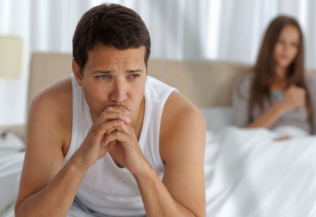 Symptoms of prostatitis