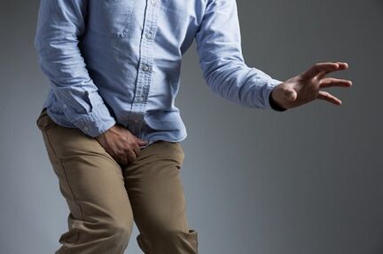 How prostatitis manifests in men